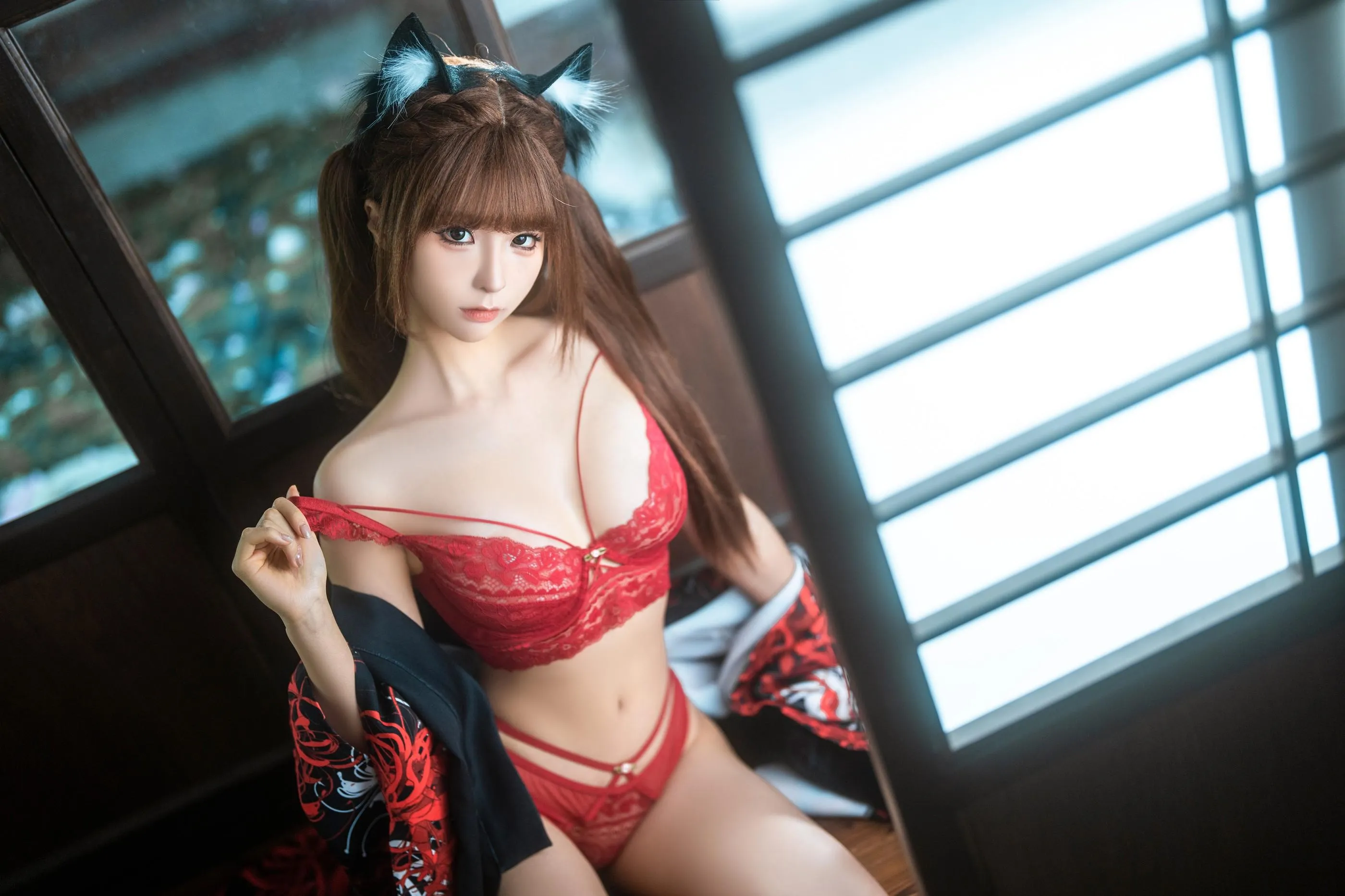 蠢沫沫 – NO.288 2024年03月合集-三月T2订阅《捆绑和服》 [55P]插图3